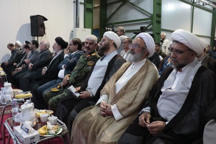 تصاویر / افتتاح سردخانه ۱۰ هزارتنی اوقاف آذربایجان شرقی در شهر اهر