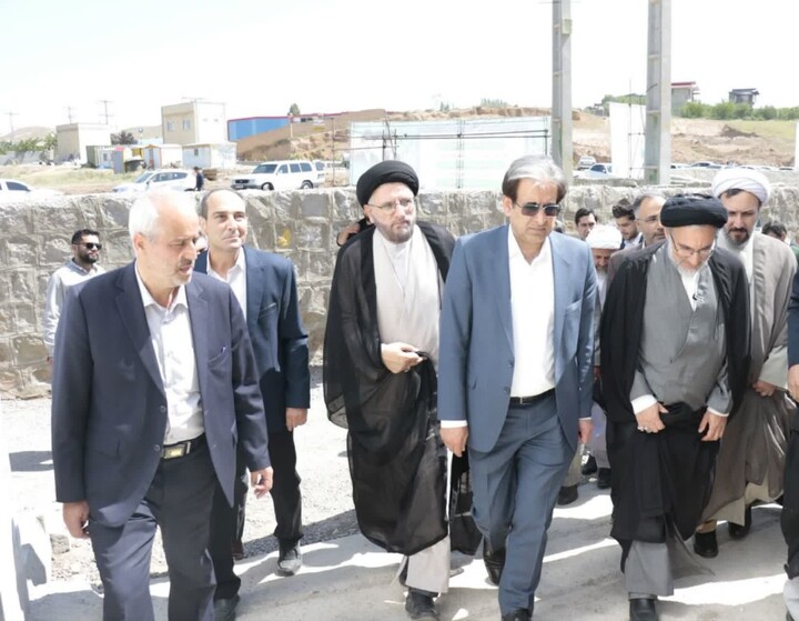 تصاویر / افتتاح سردخانه ۱۰ هزارتنی اوقاف آذربایجان شرقی در شهر اهر