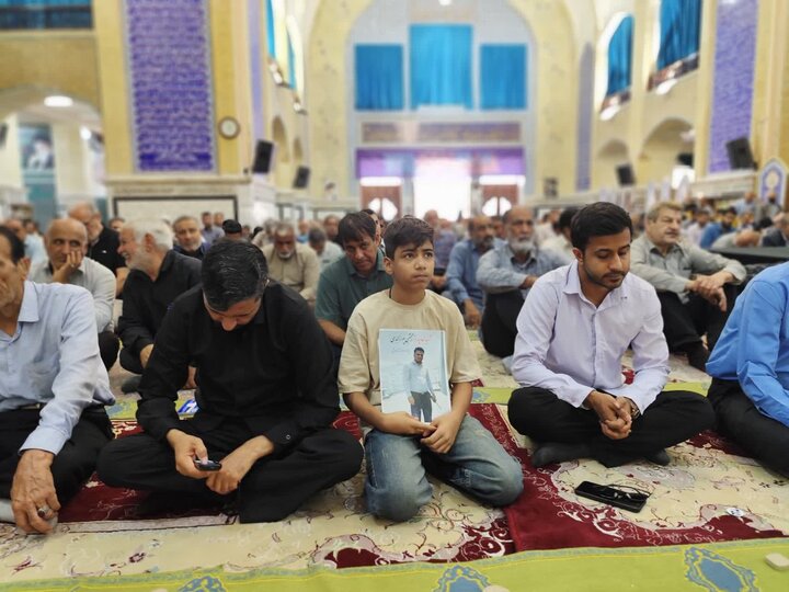 تصاویر/ اقامه نمازجمعه شهر بم