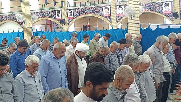 تصاویر/ اقامه نمازجمعه شهر پاریز