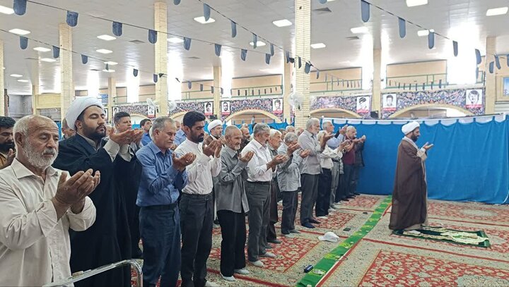 تصاویر/ اقامه نمازجمعه شهر پاریز
