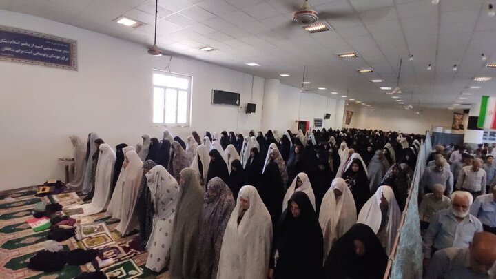 تصاویر/ اقامه نمازجمعه شهر کشکوئیه