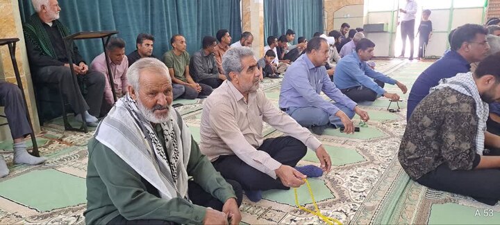 تصاویر/ اقامه نمازجمعه بخش اسماعیلی