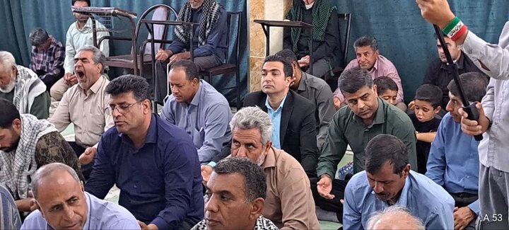 تصاویر/ اقامه نمازجمعه بخش اسماعیلی