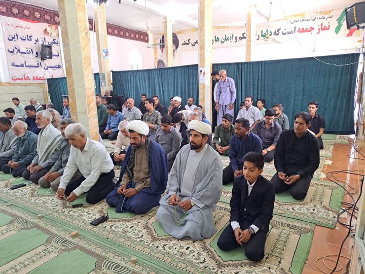 تصاویر/ اقامه نمازجمعه بخش اسماعیلی