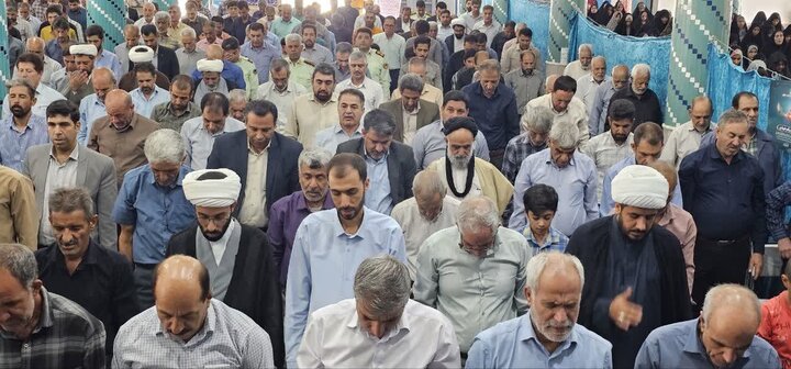 تصاویر/ اقامه نمازجمعه شهر جیرفت