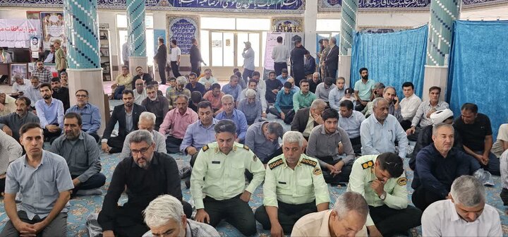 تصاویر/ اقامه نمازجمعه شهر جیرفت