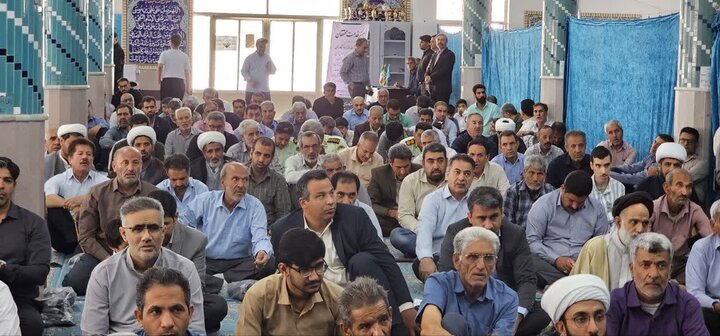تصاویر/ اقامه نمازجمعه شهر جیرفت