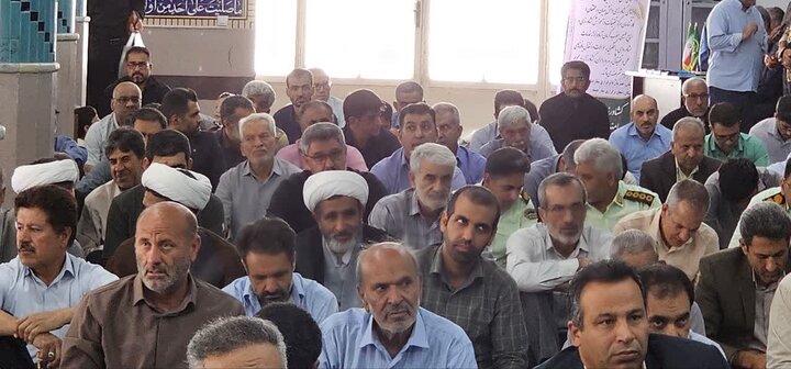 تصاویر/ اقامه نمازجمعه شهر جیرفت