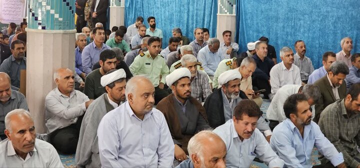 تصاویر/ اقامه نمازجمعه شهر جیرفت
