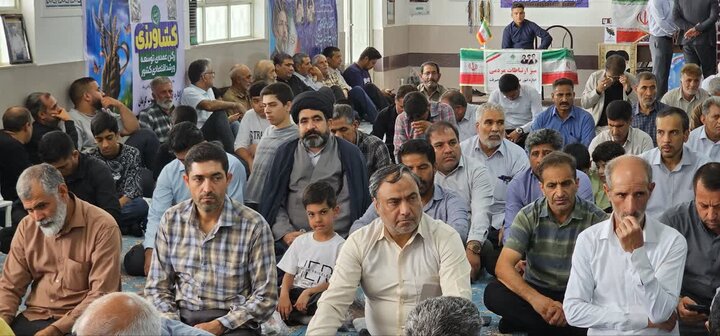 تصاویر/ اقامه نمازجمعه شهر جیرفت
