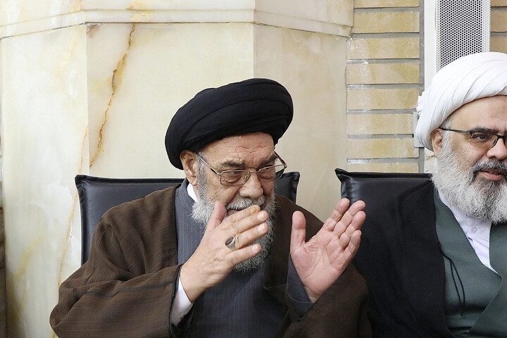 Cerimonia commemorativa del compianto Ayatollah Shaykh Muhammad Is'haq Fayyadh da parte della Guida della Rivoluzione Islamica a Qom