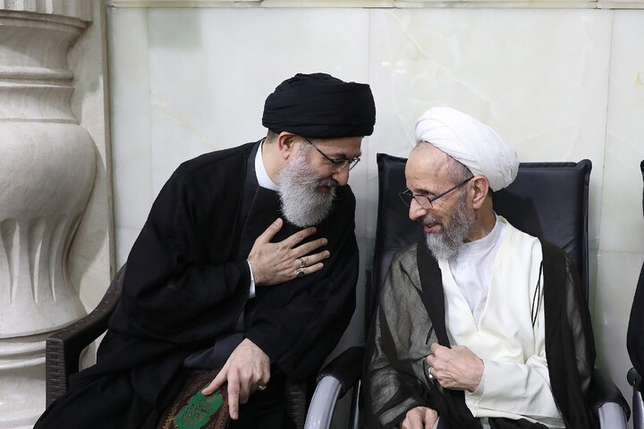 تصاویر/  مراسم بزرگداشت آیت‌الله  العظمی اسحاق فیاض  از سوی  رهبر انقلاب اسلامی در قم