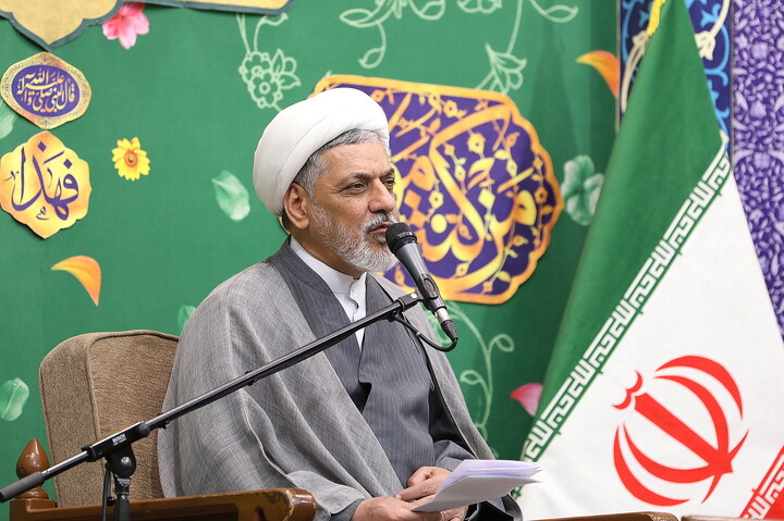 تصاویر/  مراسم بزرگداشت آیت‌الله  العظمی اسحاق فیاض  از سوی  رهبر انقلاب اسلامی در قم