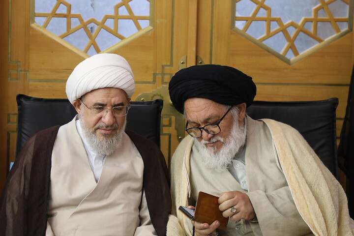 تصاویر/  مراسم بزرگداشت آیت‌الله  العظمی اسحاق فیاض  از سوی  رهبر انقلاب اسلامی در قم