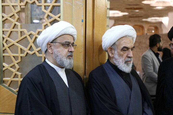 تصاویر/  مراسم بزرگداشت آیت‌الله  العظمی اسحاق فیاض  از سوی  رهبر انقلاب اسلامی در قم
