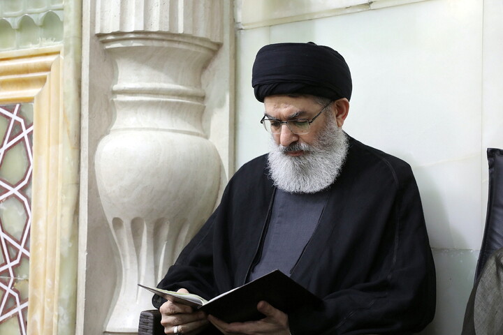 تصاویر/  مراسم بزرگداشت آیت‌الله  العظمی اسحاق فیاض  از سوی  رهبر انقلاب اسلامی در قم