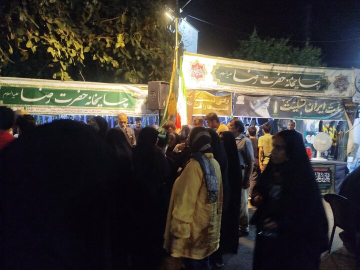 تصاویر/ فعالیت مواکب در میدان امام خمینی ره بوشهر در صد و چهارمین شب حضور