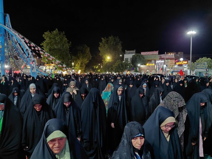 تصاویر/ تجمع اقتدار و اقامه نماز استغاثه در ورامین