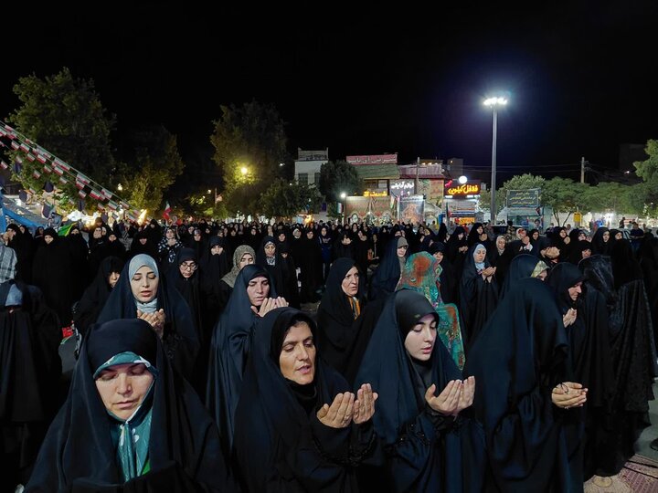 تصاویر/ تجمع اقتدار و اقامه نماز استغاثه در ورامین