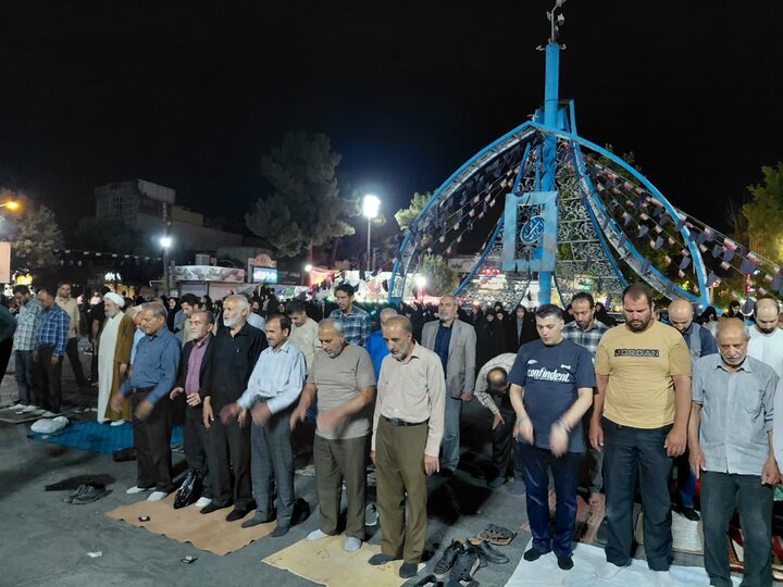 تصاویر/ تجمع اقتدار و اقامه نماز استغاثه در ورامین