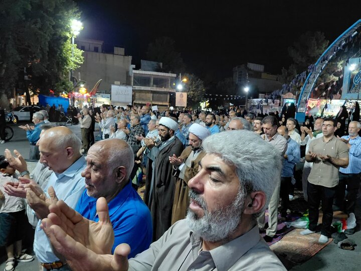 تصاویر/ تجمع اقتدار و اقامه نماز استغاثه در ورامین