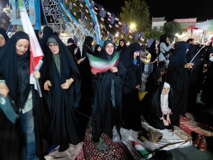 تصاویر/ تجمع اقتدار و اقامه نماز استغاثه در ورامین