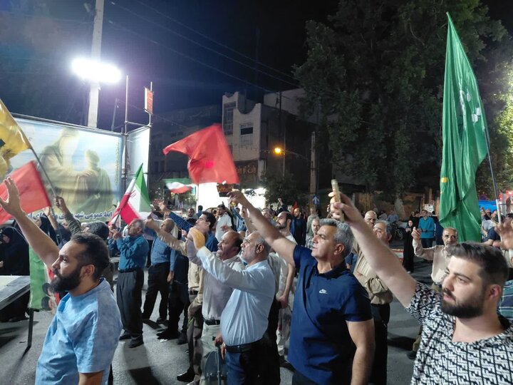 تصاویر/ تجمع اقتدار و اقامه نماز استغاثه در ورامین
