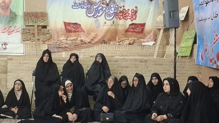 تصاویر/ یادواره شهدای محله همراه با اولین سالگردشهادت بهاری نژاد در کاشان