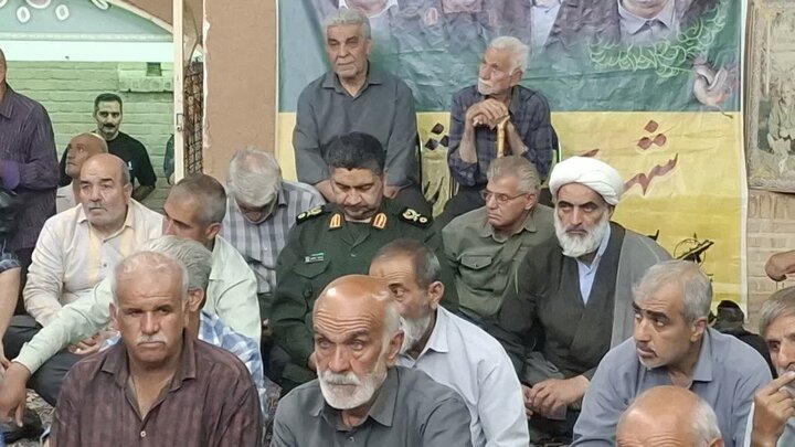 تصاویر/ یادواره شهدای محله همراه با اولین سالگردشهادت بهاری نژاد در کاشان