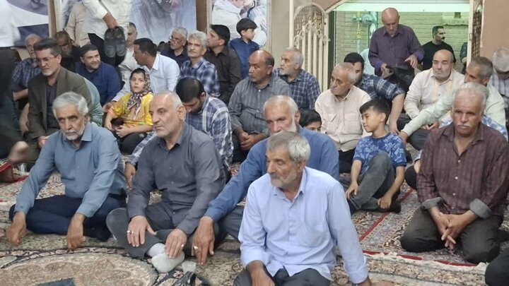 تصاویر/ یادواره شهدای محله همراه با اولین سالگردشهادت بهاری نژاد در کاشان