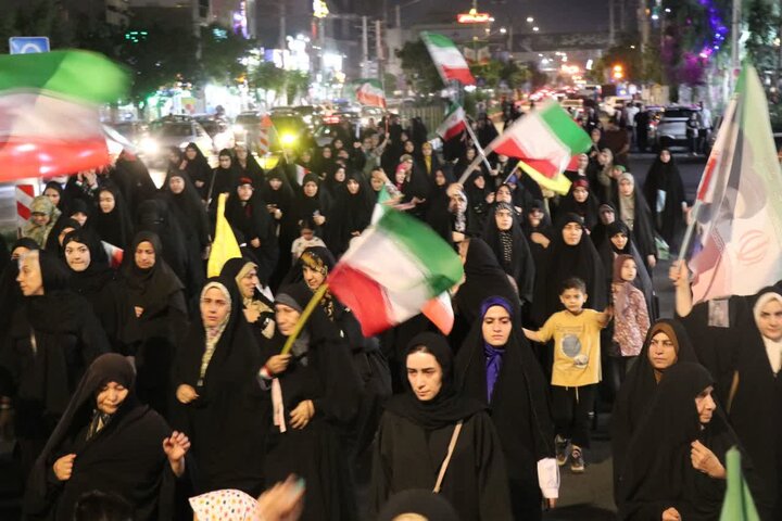 تصاویر/ موج صدوچهارم اجتماع خون‌خواهی امام شهید در قرچک