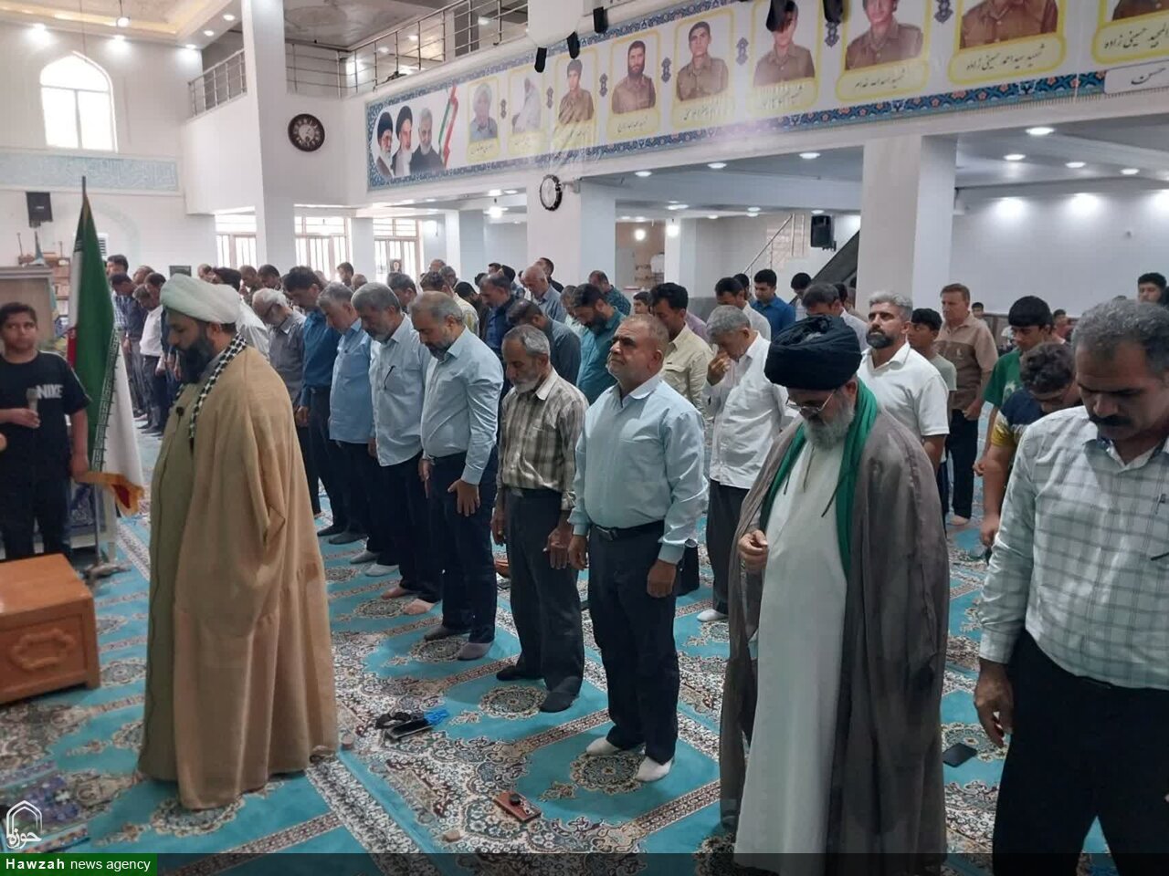 نماز جمعه بخش امام حسن به روایت تصویر