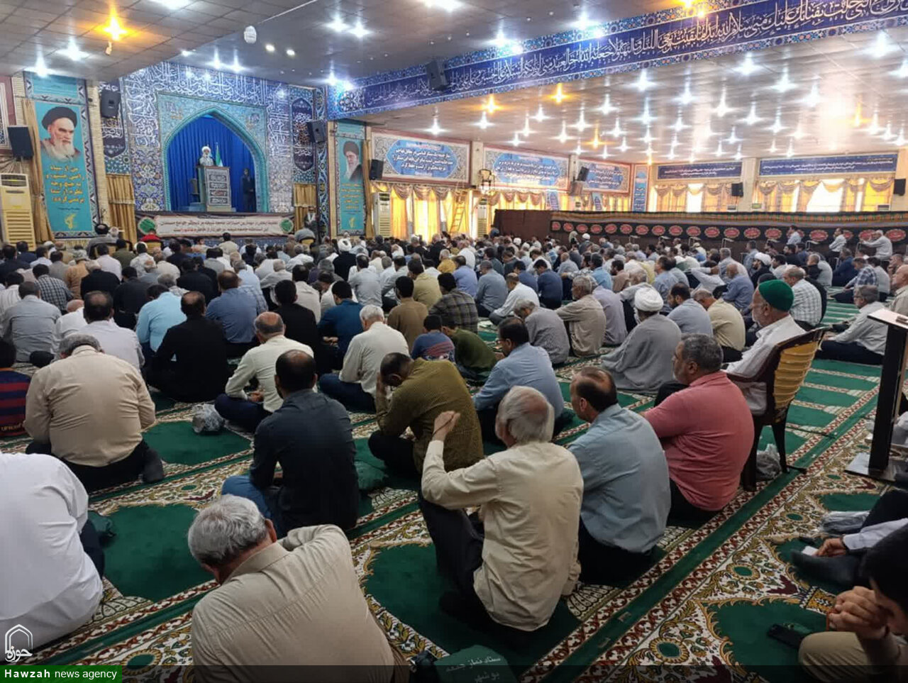 نماز جمعه بوشهر به روایت تصویر