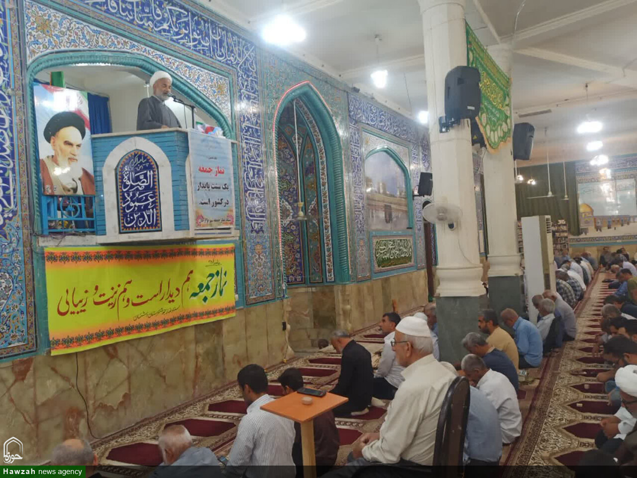 نماز جمعه برازجان به روایت تصویر