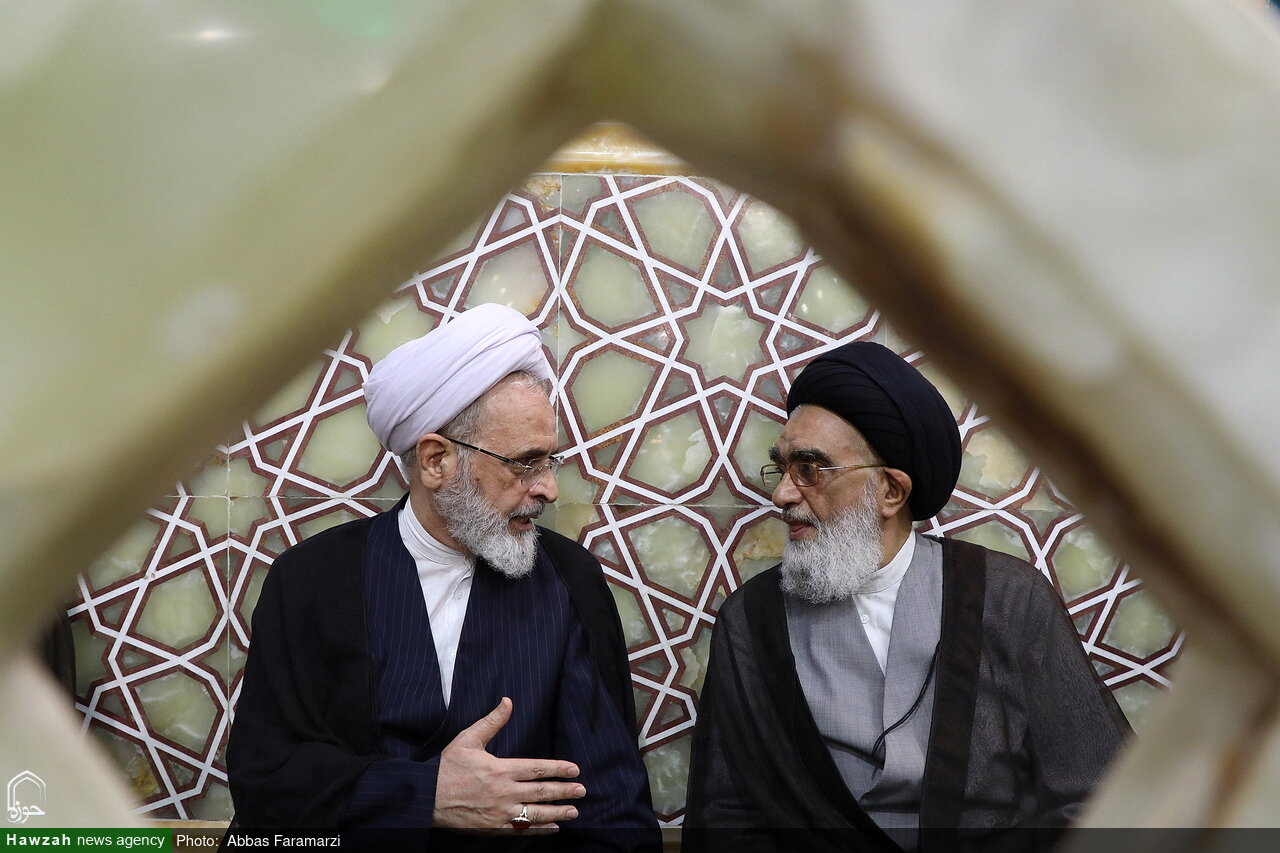 تصاویر/  مراسم بزرگداشت مرحوم آیت‌الله  العظمی اسحاق فیاض  از سوی  رهبر انقلاب اسلامی در قم