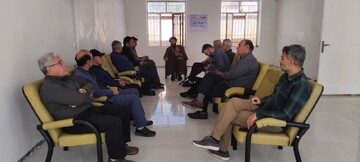 تصاویر/ جلسه هماهنگی و کانون مداحان  در شهرستان ایوان