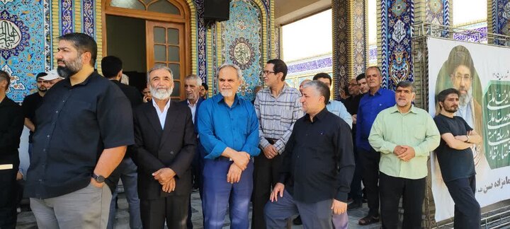 تصاویر/ تشییع پیکر حجت الاسلام والمسلمین مطلبی