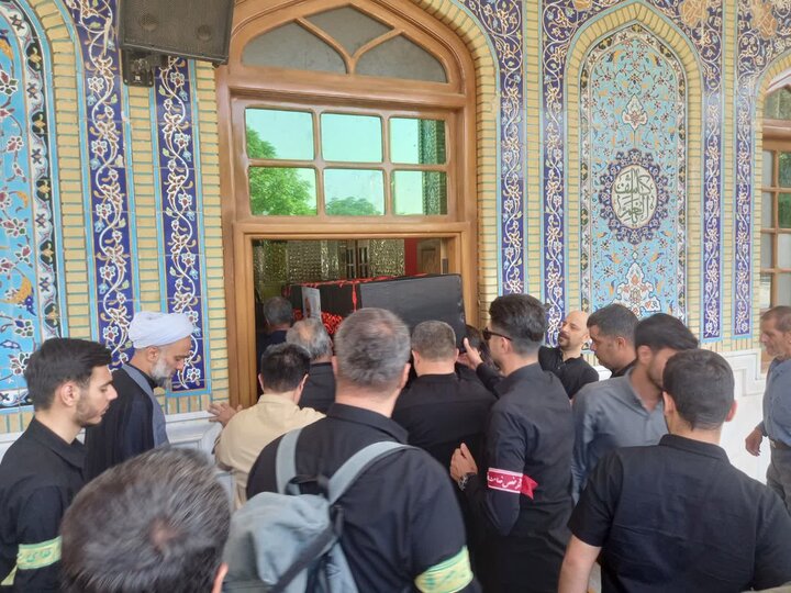تصاویر/ تشییع پیکر حجت الاسلام والمسلمین مطلبی