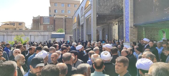 تصاویر/ تشییع پیکر حجت الاسلام والمسلمین مطلبی