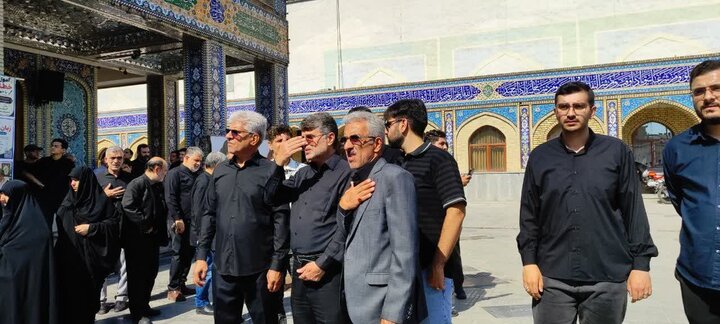 تصاویر/ تشییع پیکر حجت الاسلام والمسلمین مطلبی