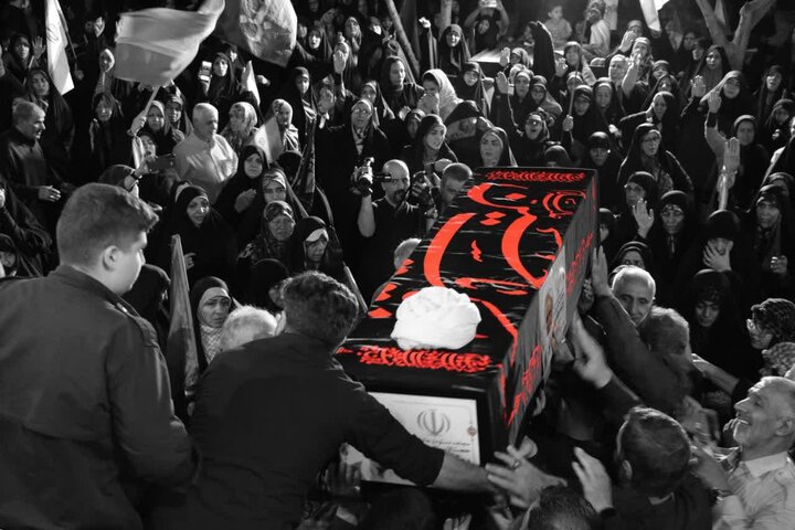 مراسم تشییع پیکر مرحوم حجت‌الاسلام والمسلمین مطلبی

