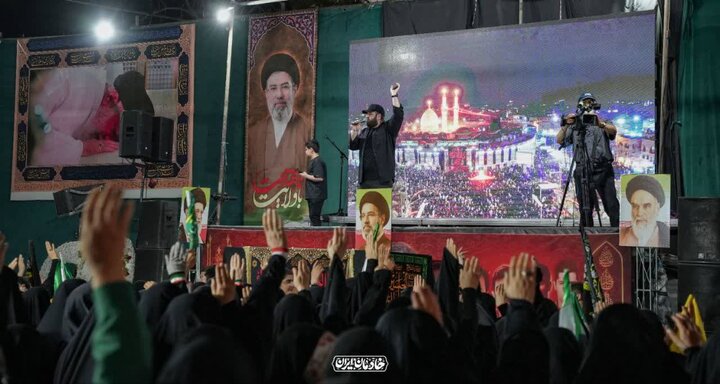 مراسم تشییع پیکر مرحوم حجت‌الاسلام والمسلمین مطلبی
