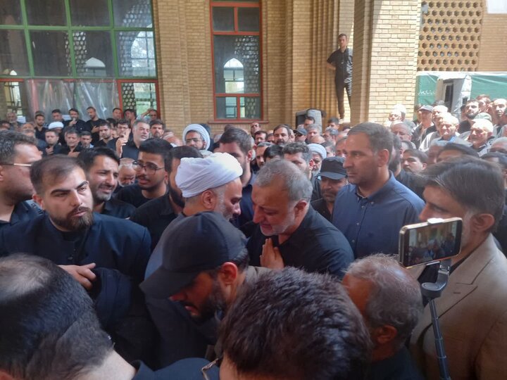 مراسم تشییع پیکر مرحوم حجت‌الاسلام والمسلمین مطلبی
