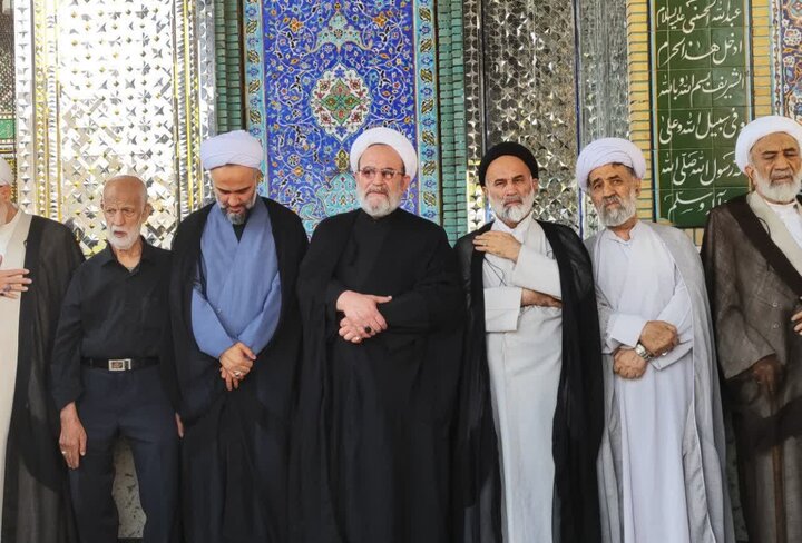 مراسم تشییع پیکر مرحوم حجت‌الاسلام والمسلمین مطلبی
