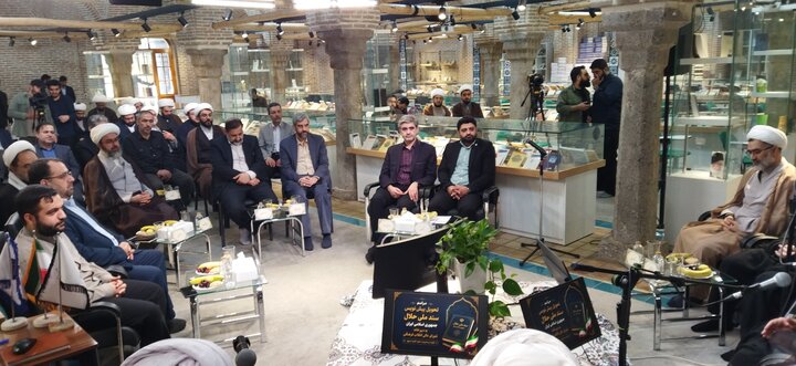 تصاویر/ مراسم تحویل پیش نویس سند ملی حلال به شورای عالی انقلاب فرهنگی