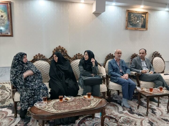 دیدار جانبازان سرافراز ۷۰ درصد " مهدی امامیون"، "حسین قنبریان" و " محمد یحیایی"