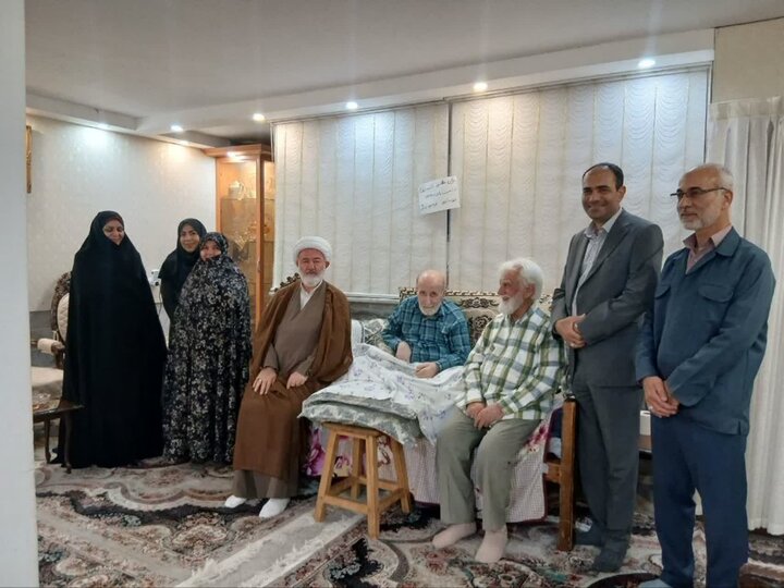 دیدار جانبازان سرافراز ۷۰ درصد " مهدی امامیون"، "حسین قنبریان" و " محمد یحیایی"