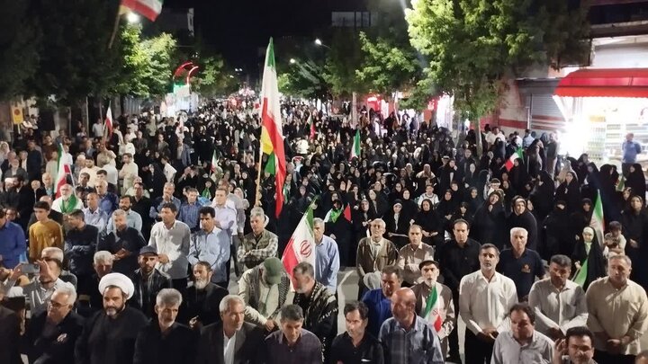 تصاویر/ یکصد و چهارمین حضور حماسی مردمی در میاندوآب در حمایت از نظام اسلامی