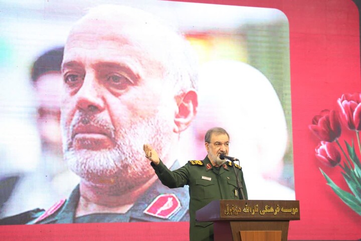 مراسم سالگرد شهادت شهید سپهبد غلامعلی رشید در شهرستان دزفول